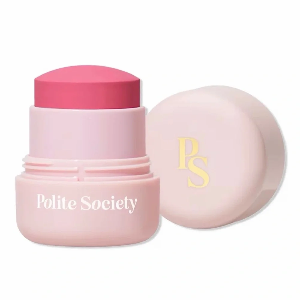 Polite Pops by Polite Society, Blush Stick London Shade Matte Cream-to-Powder